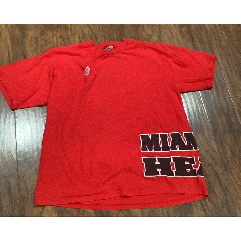 Vintage Miami Heat NBA Store Shirt XL CSA Pro Player